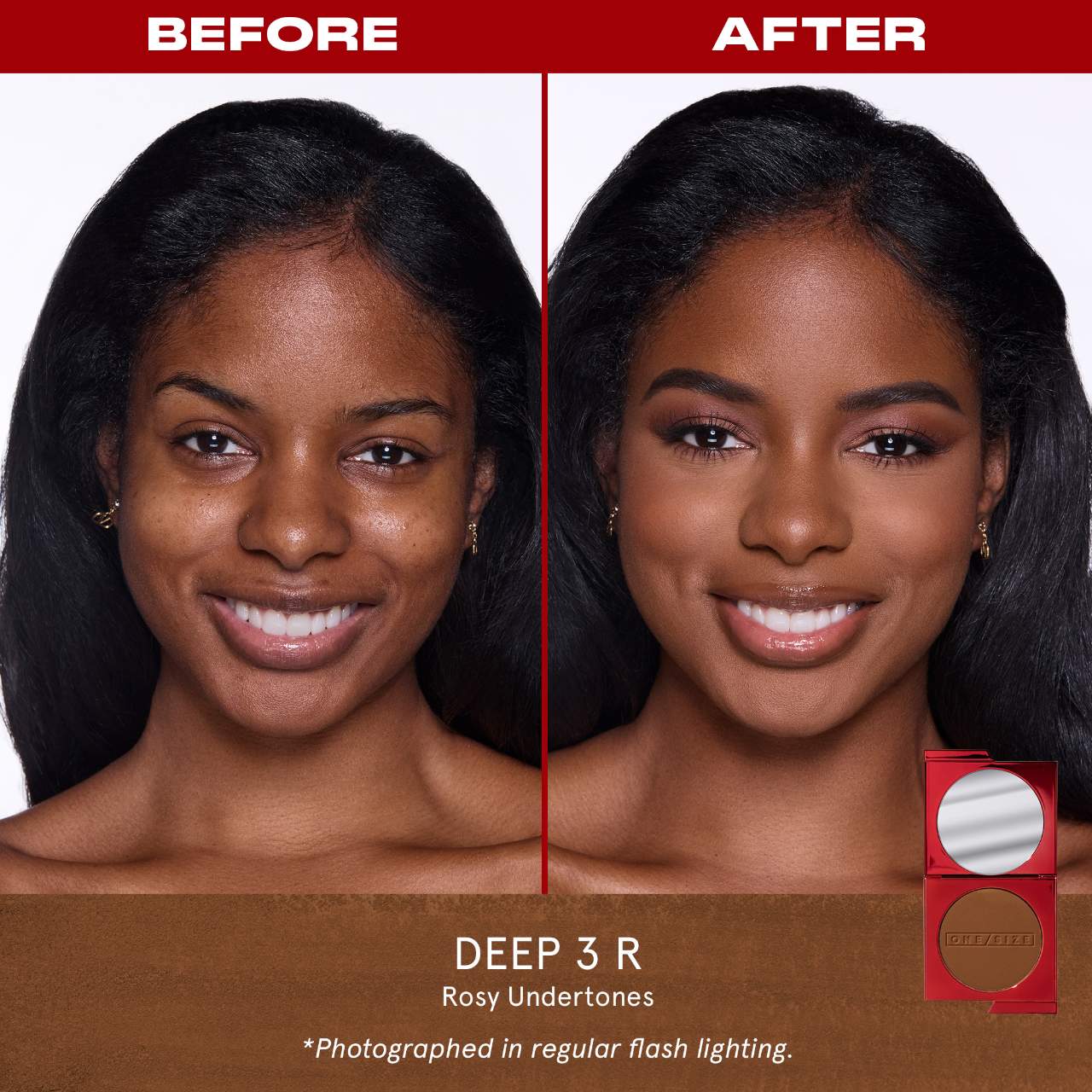 ONE/SIZE by Patrick Starrr 
Turn Up The Base Versatile Powder Foundation