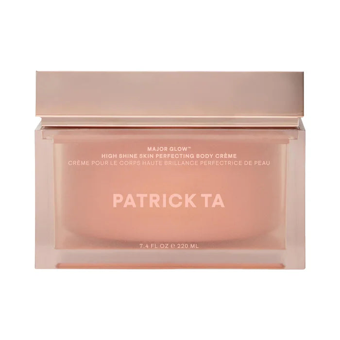 PATRICK TA 
Major Glow High Shine Skin Perfecting Body Crème